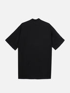Women's Black 100% Linen Boxy Fit Kurta