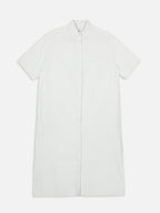 Women's Offwhite 100% Cotton Regular Fit Dress