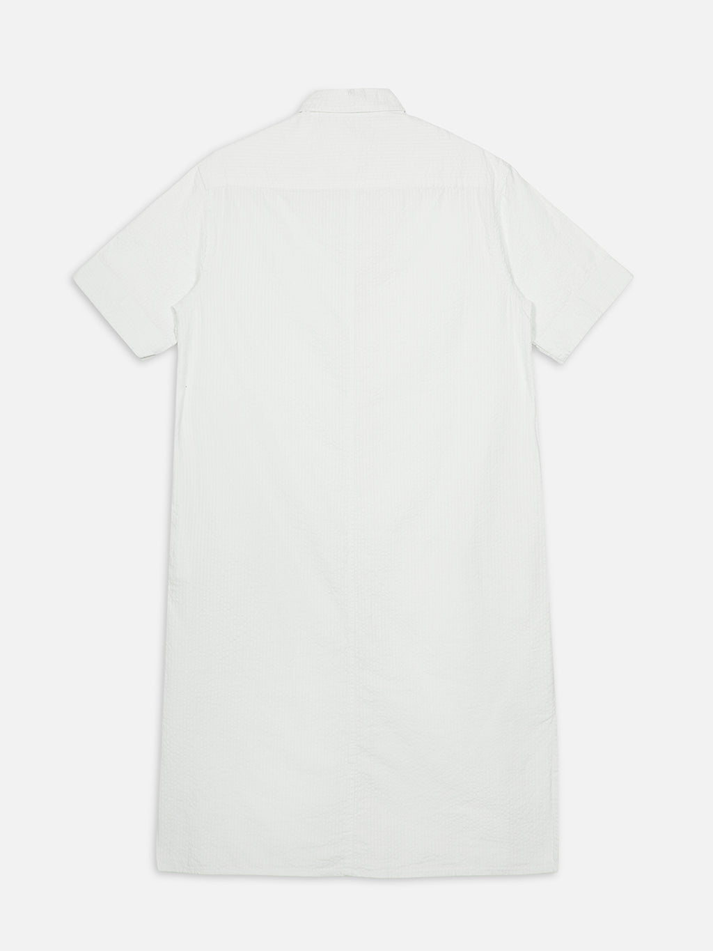 Women's Offwhite 100% Cotton Regular Fit Dress