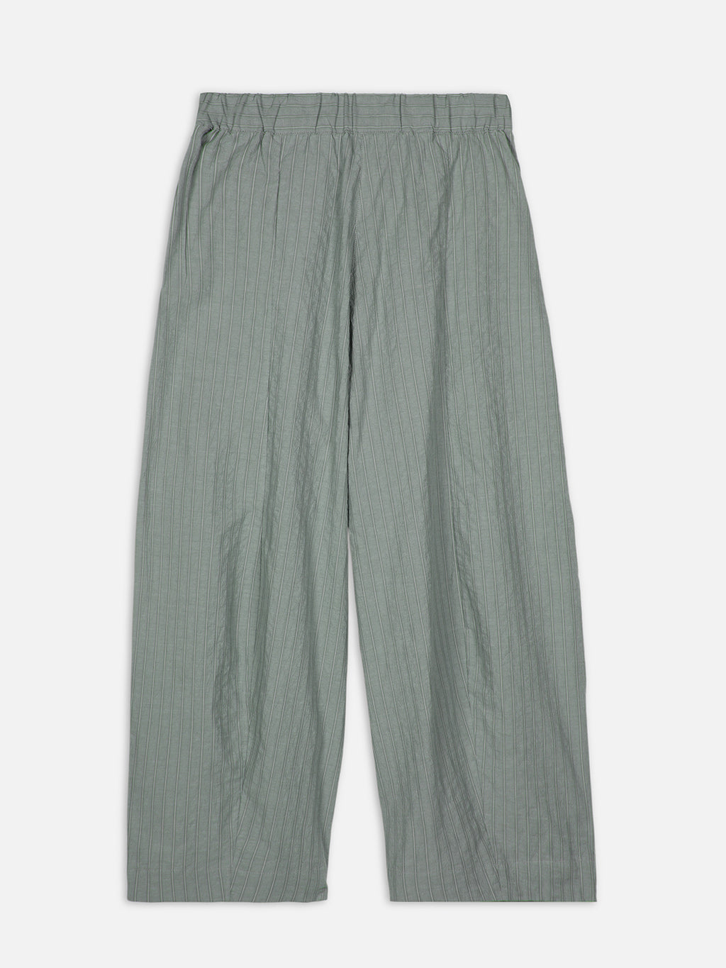 Women's Sage Cotton Lycra Barrel Leg Pant