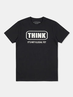 Men’s Organic Cotton Regular Fit Round Neck T-Shirt Black