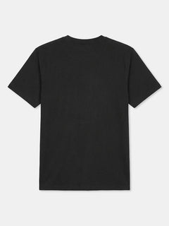 Men’s Organic Cotton Regular Fit Round Neck T-Shirt Black