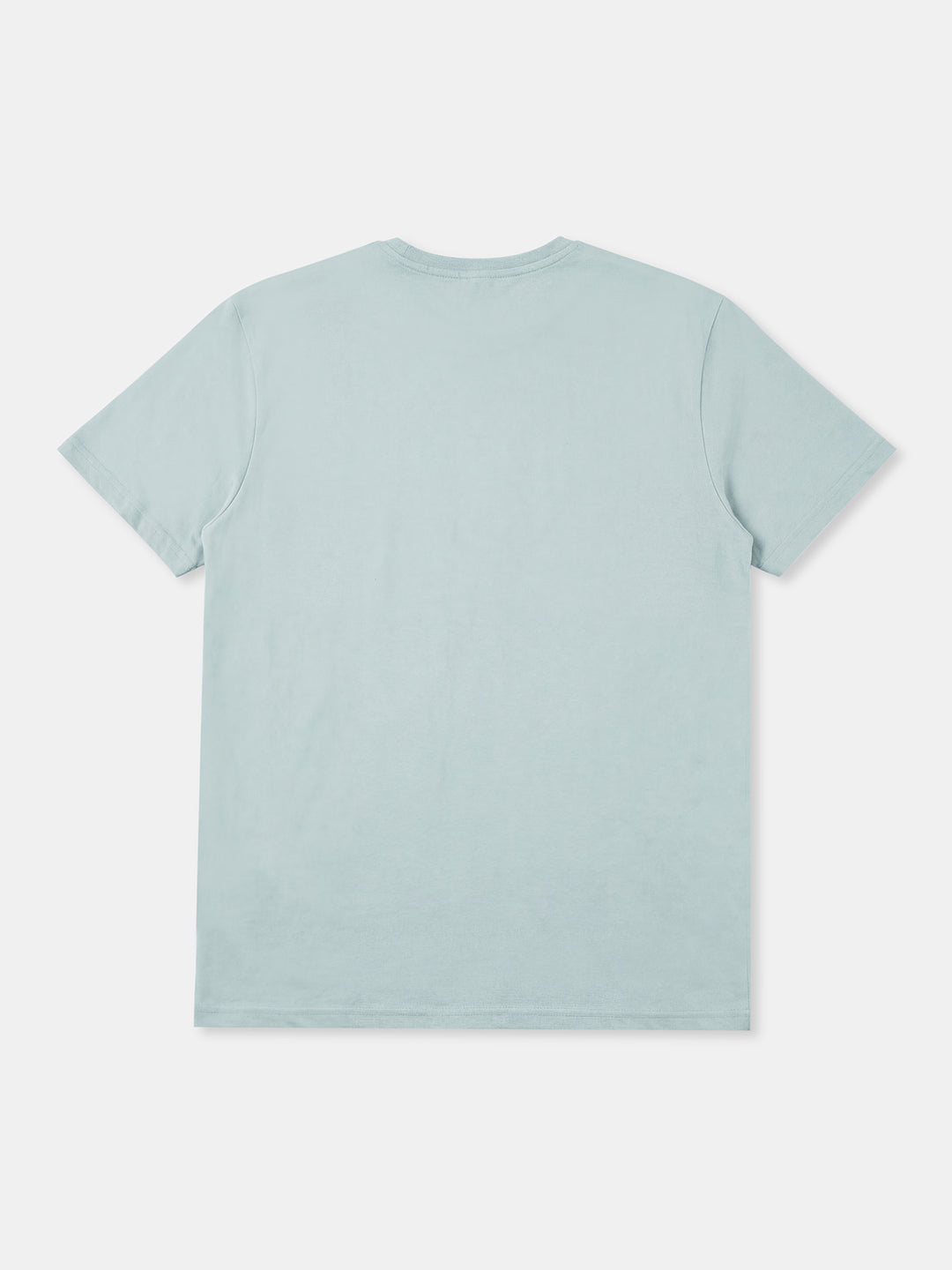 Men's Grey 100% Organic Cotton Regular Fit Tshirt