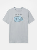 Men's Grey 100% Organic Cotton Regular Fit Tshirt