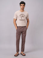 Men's 100% Organic Cotton Regular Fit Tshirt Sand