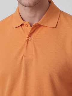 Men’s Organic Cotton Regular Fit T-Shirt Orange