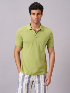 Men’s Organic Cotton Regular Fit T-Shirt Green