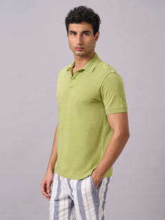 Men’s Organic Cotton Regular Fit T-Shirt Green