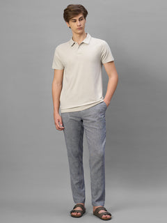 Men's Natural Cotton Bamboo Elastane Regular Fit Tshirt