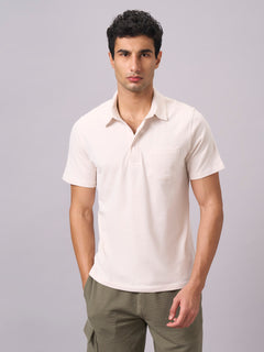 Men’s Organic Cotton Regular Fit T-Shirt Natural