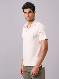 Men’s Organic Cotton Regular Fit T-Shirt Natural