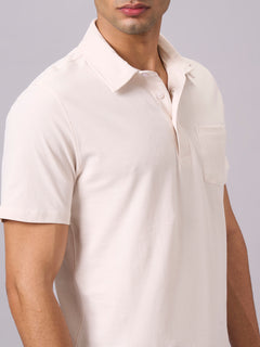 Men’s Organic Cotton Regular Fit T-Shirt Natural
