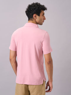 Men’s Organic Cotton Regular Fit T-Shirt Light Pink