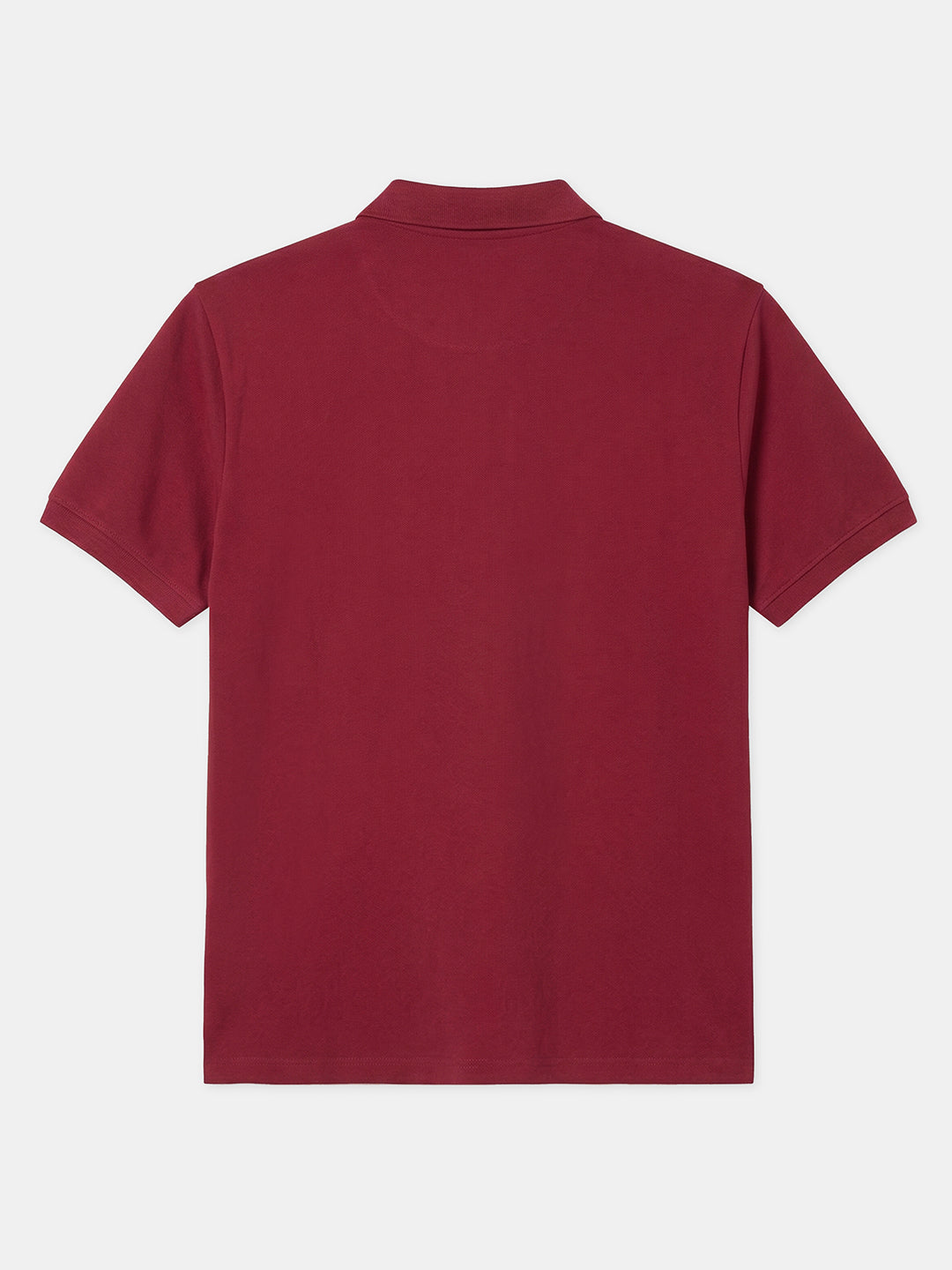 Men's Red 100% Organic Cotton Regular Fit Tshirt