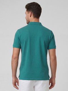 Men’s Organic Cotton Regular Fit T-Shirt Teal