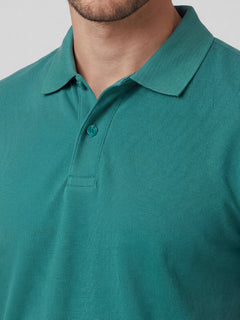 Men’s Organic Cotton Regular Fit T-Shirt Teal