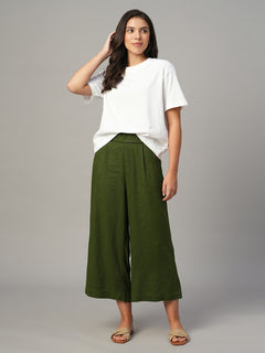 Women's White 100% Organic Cotton Regular Fit Tshirt