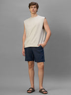 Men's Natural 100% Organic Cotton Relax Fit Knit Vest