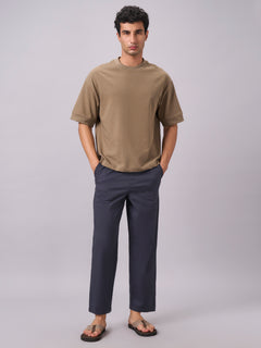 Men’s Cotton Relax Fit T-Shirt Khaki