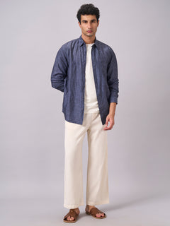 Men’s Cotton Loose Fit Pant Off White