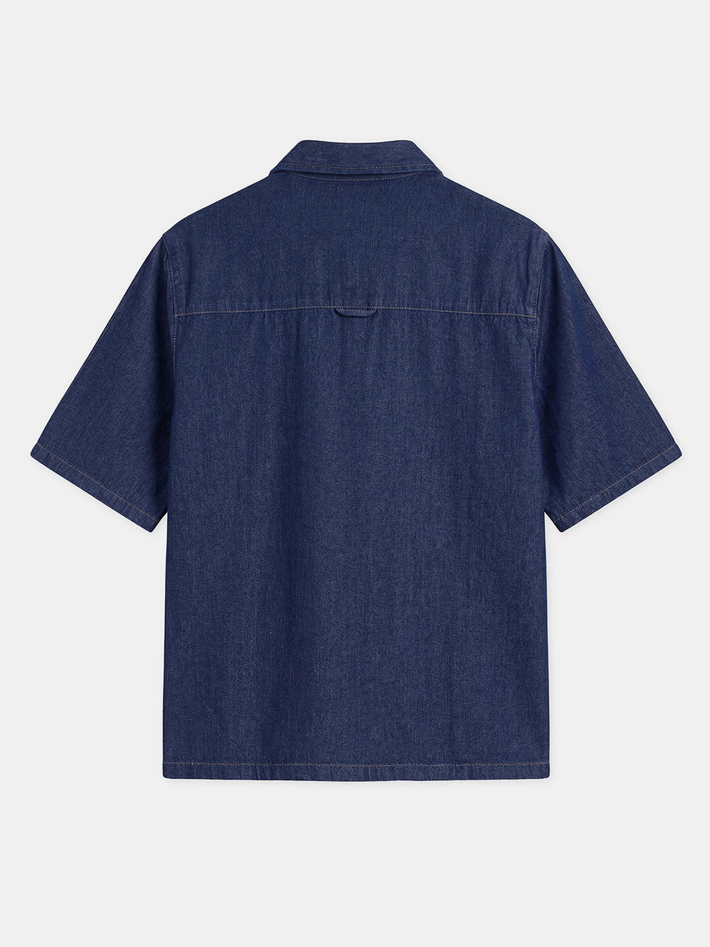 Men's Denim Blue 100% Cotton Regular Fit Shirt