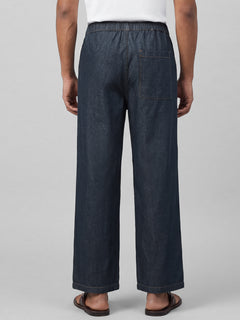 Men’s Cotton Denim Loose Fit Pant Blue