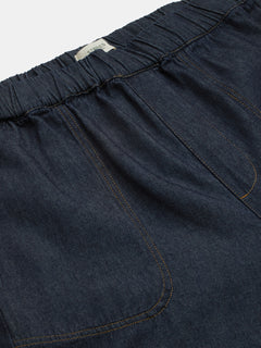 Men’s Cotton Denim Loose Fit Pant Blue