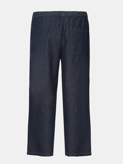 Men’s Cotton Denim Loose Fit Pant Blue