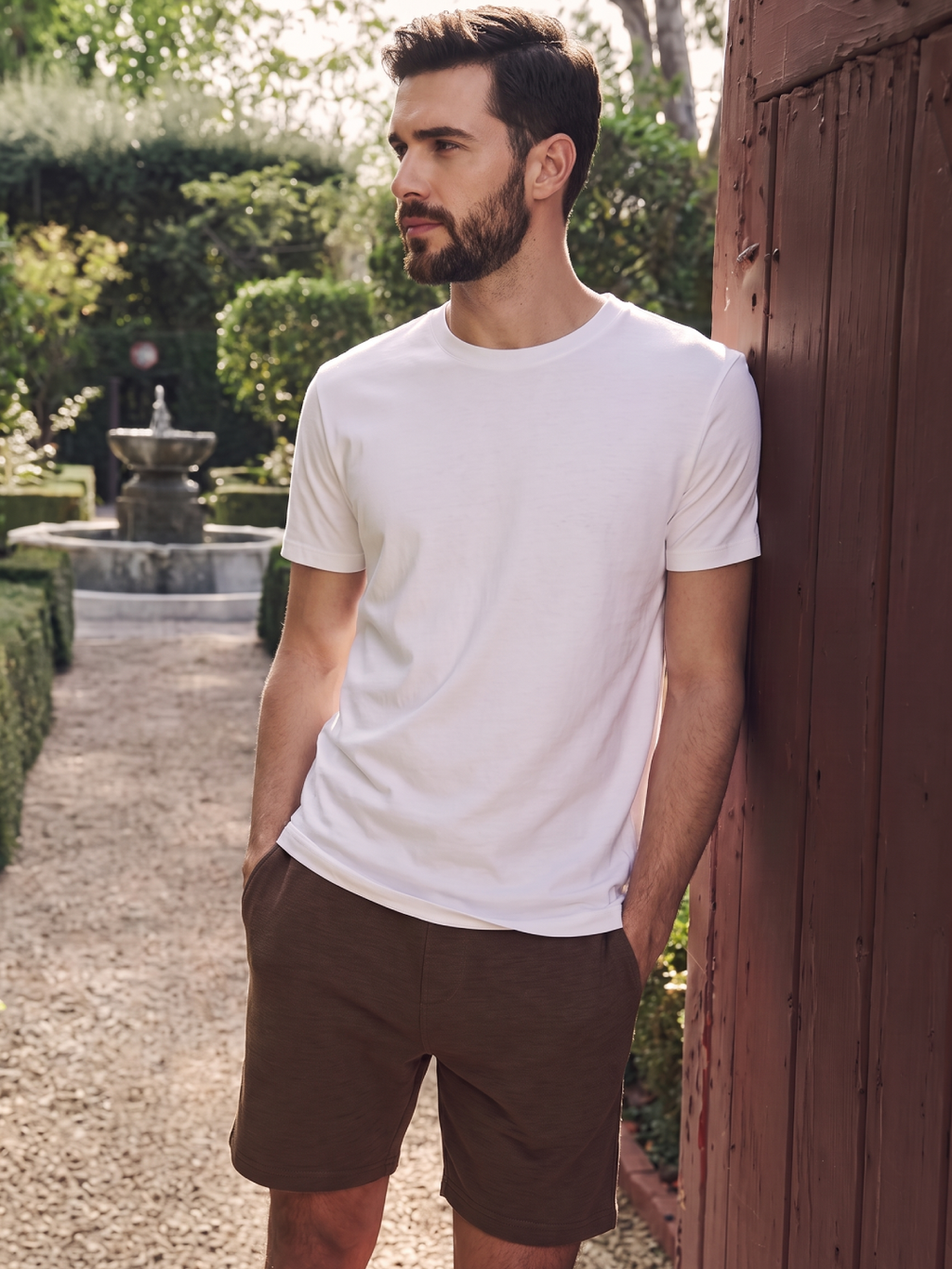 Men's Bamboo Regular Fit Tshirt White