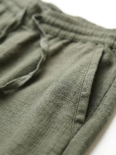 Men’s Cotton Regular Fit Side Pocket Pant Olive