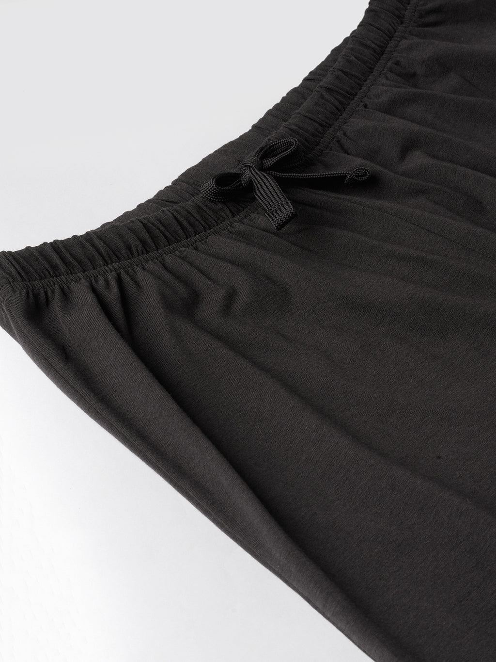 Women's Brown Cotton Bamboo Elastane Regular Fit Knit Pant