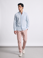 Men's Sky Tencel Linen Regular Fit Shirt