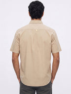 Men's Natural Oxford 100% Cotton Regular Fit Shirt