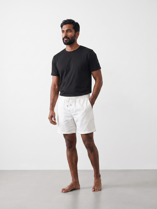 Men's Black 100% Organic Cotton Regular Fit Tshirt