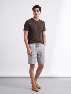 Men's Bamboo Regular Fit Tshirt Brown