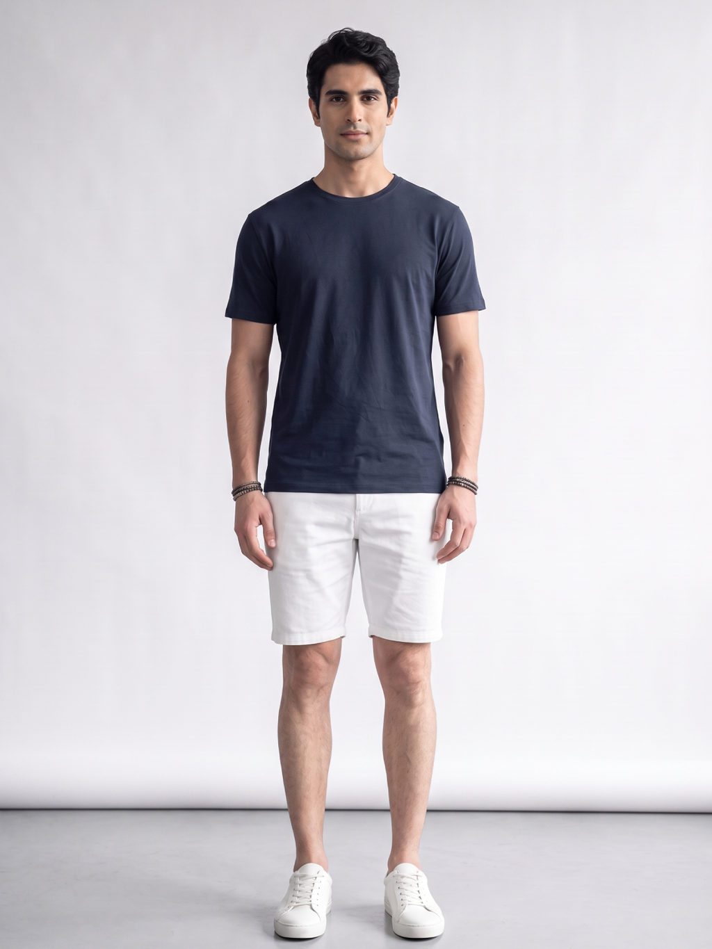 Men's Bamboo Regular Fit Tshirt Navy