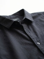 Men's Black 100% Cotton Regular Fit Shirt