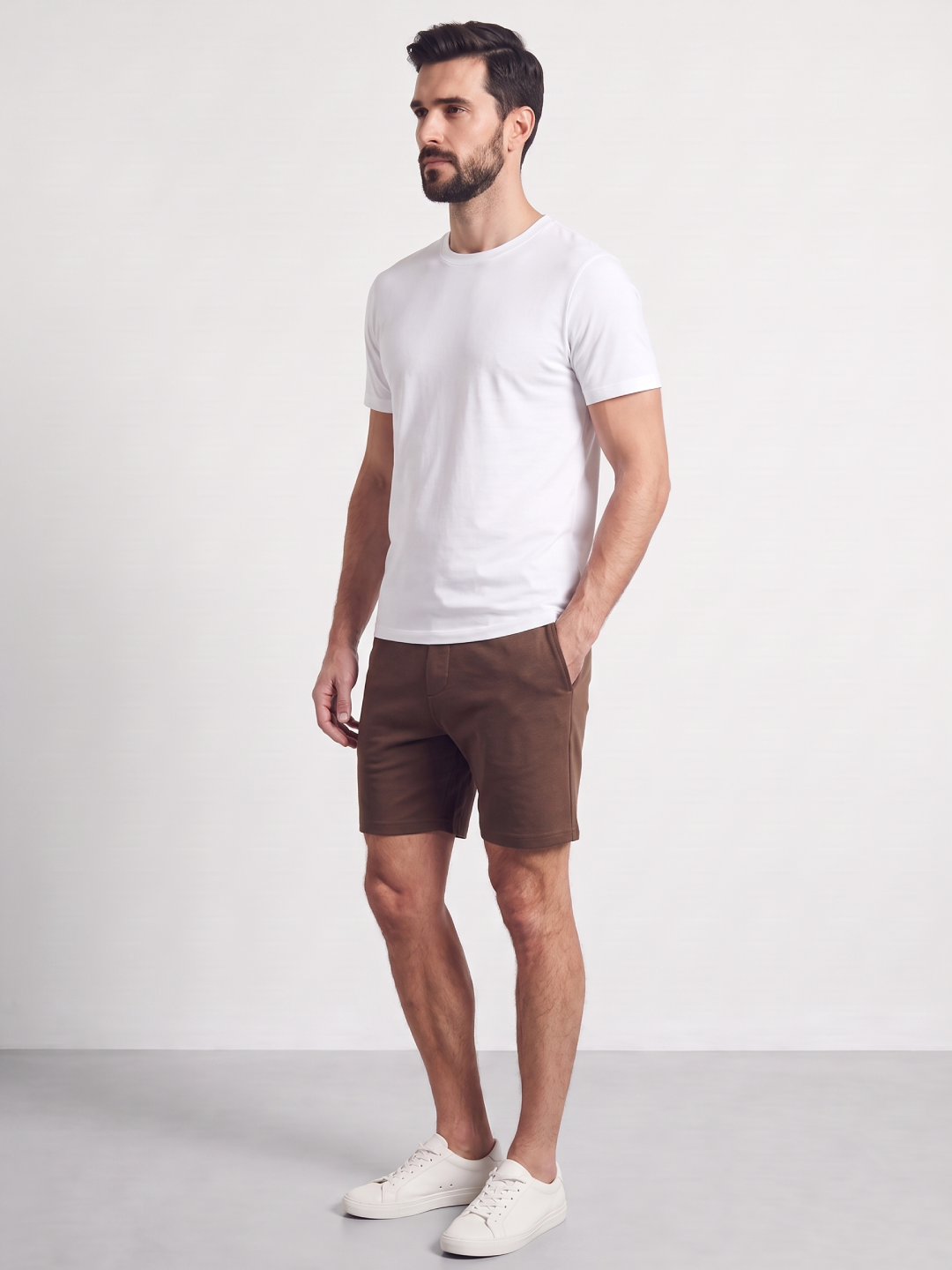Men's Bamboo Regular Fit Tshirt White