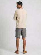 Men's Offwhite 100% Cotton Regular Fit Shirt