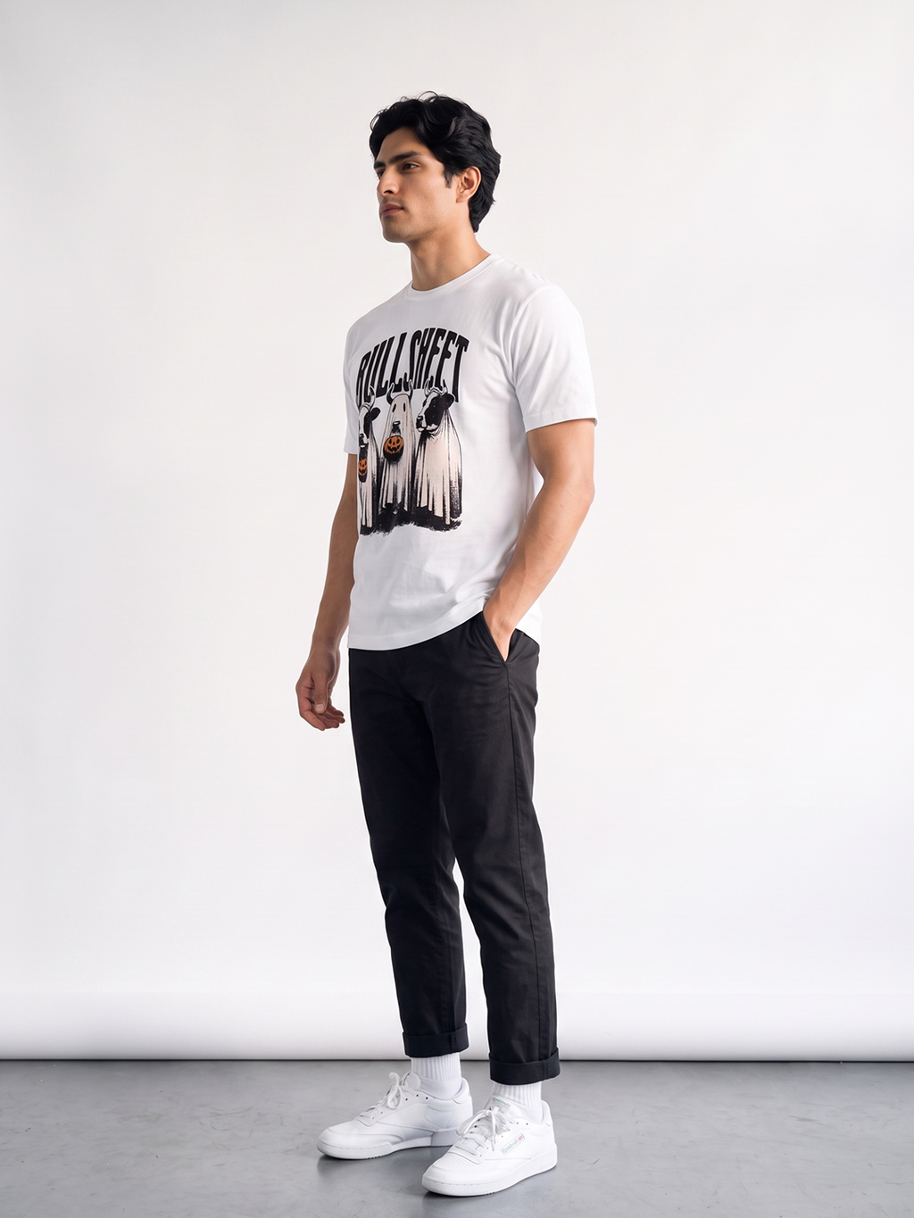 Men's 100% Organic Cotton Regular Fit Tshirt White
