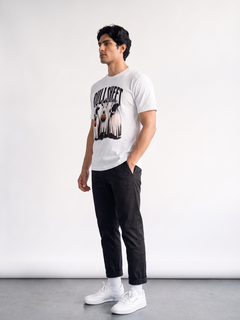 Men's 100% Organic Cotton Regular Fit Tshirt White