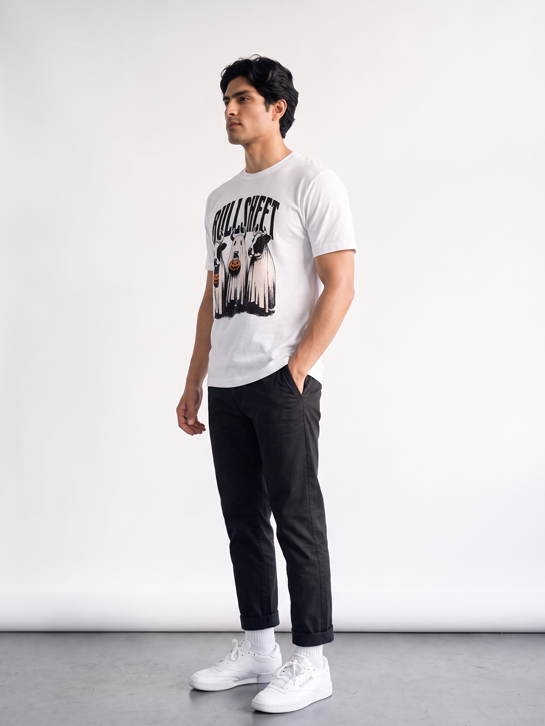 Men's 100% Organic Cotton Regular Fit Tshirt White