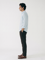 Men's Sky 100% Linen Regular Fit Shirt