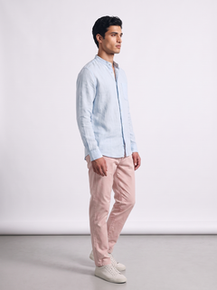 Men's Sky Tencel Linen Regular Fit Shirt