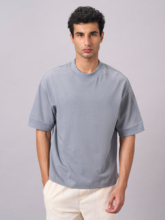 Men’s Cotton Relax Fit T-Shirt Blue