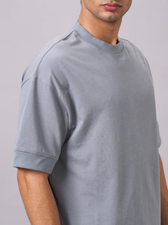 Men’s Cotton Relax Fit T-Shirt Blue