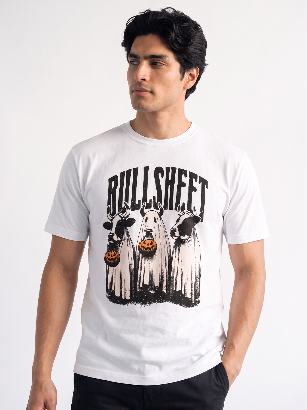 Men's 100% Organic Cotton Regular Fit Tshirt White