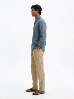 Men’s Cotton Regular Fit Pant Khaki