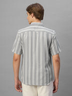 Men's Slate 100% Cotton Regular Fit Shirt
