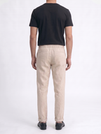 Men's Natural 100% Linen Regular Fit Pant